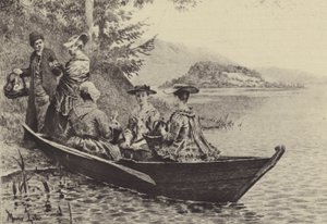 A Boat Trip by Maurice Leloir